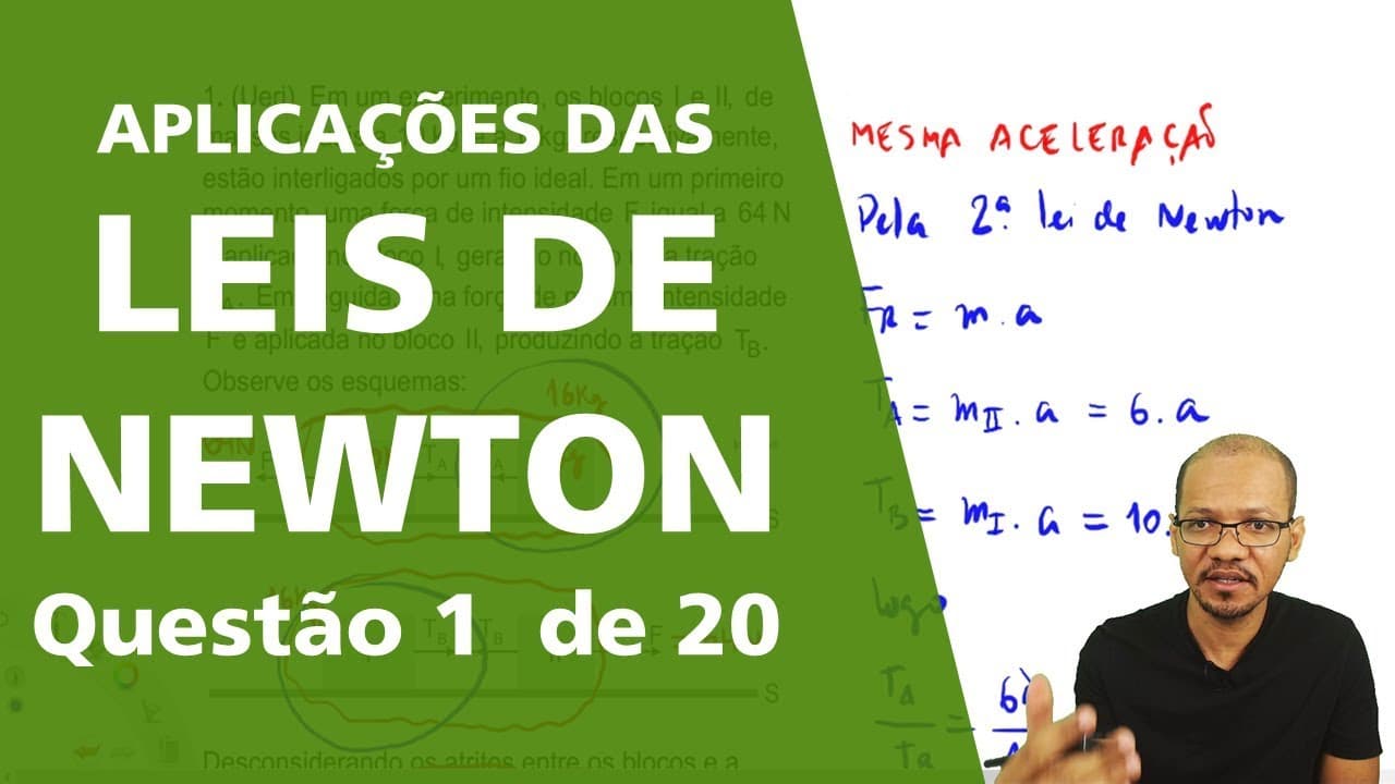 Thumbnail: Aplicações das Leis de Newton - Questão 1 de 20