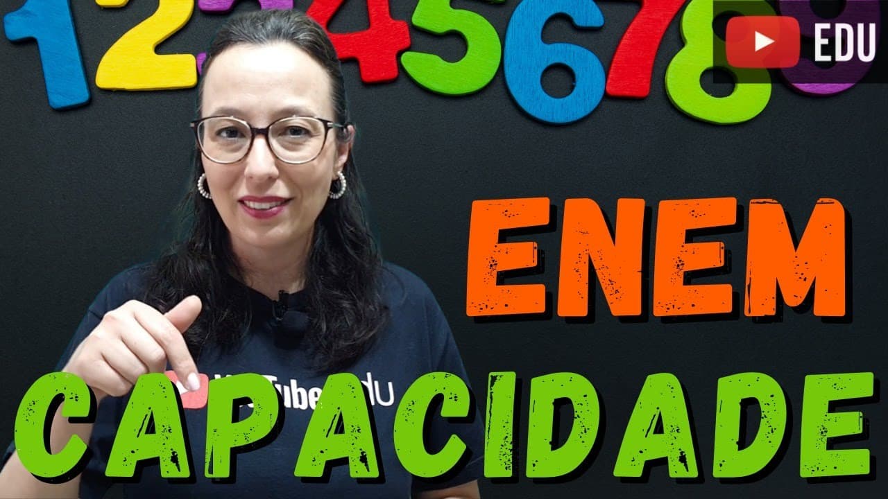Thumbnail: ENEM - Unidade de Medida de Capacidade - Professora Angela