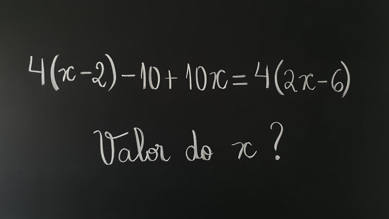 Thumbnail: EQUAÇÃO DO 1º GRAU | VALOR DO X? | Professora Angela Matemática