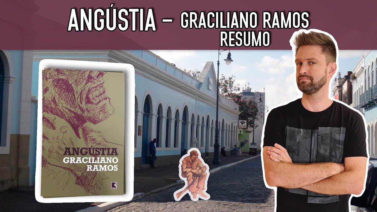 Thumbnail: ANGÚSTIA - GRACILIANO RAMOS | Resumo e comentários