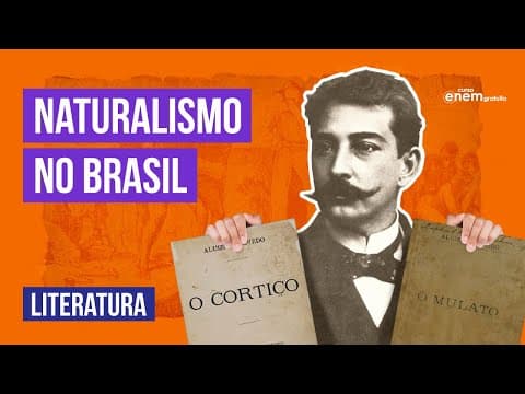 Thumbnail da aula: NATURALISMO NO BRASIL: o que é, como surgiu e características | Literatura Enem. Camila Brambilla