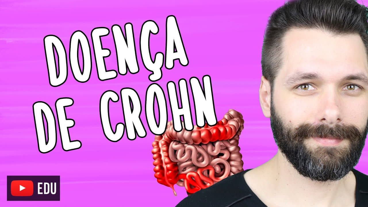 Thumbnail: DOENÇA DE CROHN - O que é, sintomas e cuidados | Biologia com Samuel Cunha