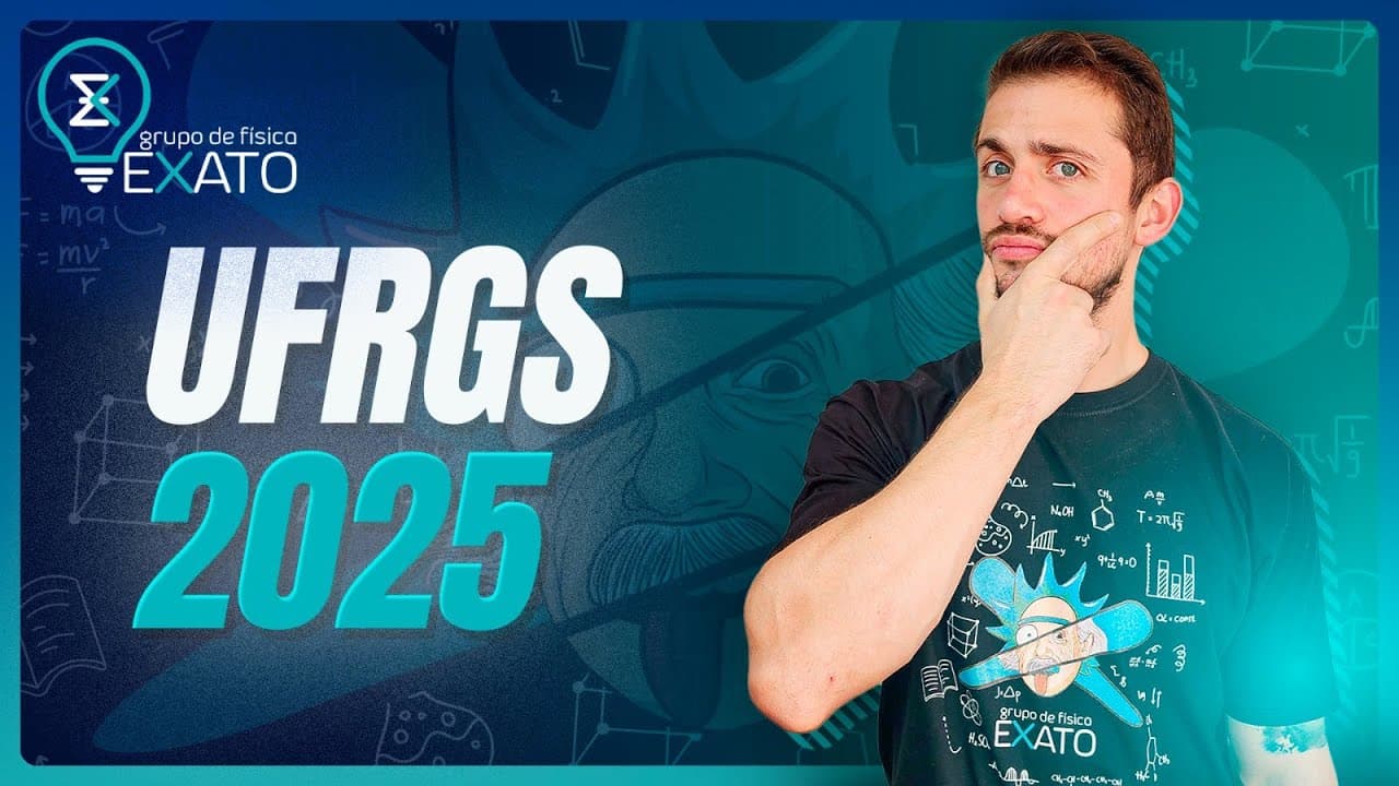 Thumbnail: RESOLVIDA - (UFRGS - 2025) As equações abaixo apresentam algumas reações de decaimento espontâneo de