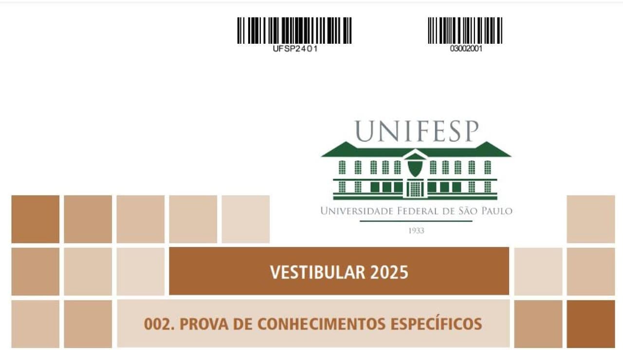 Thumbnail: Unifesp 2025 - Biologia