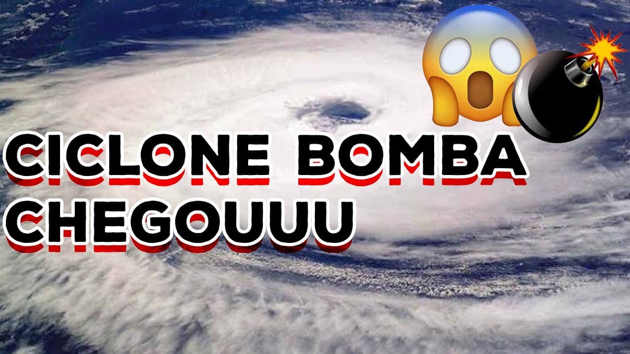 Thumbnail: EXPLICANDO O CICLONE BOMBA NO BRASIL |