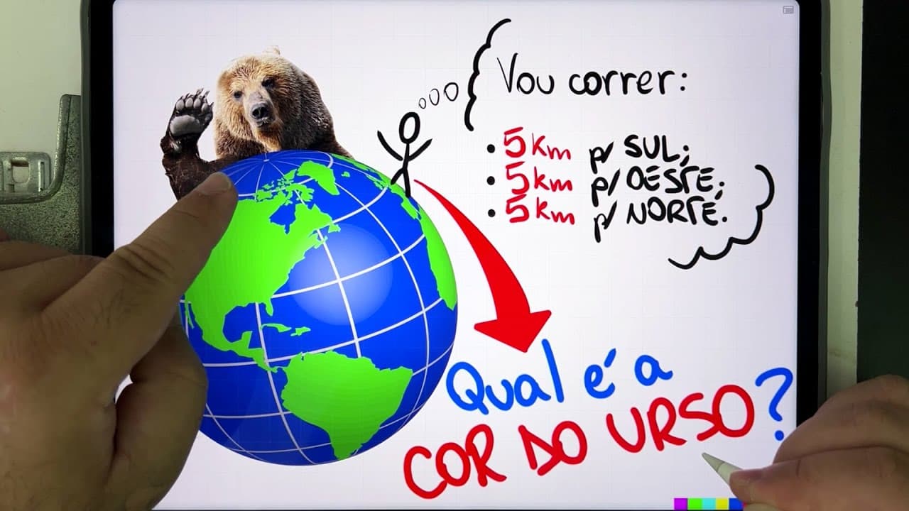Thumbnail: 🐻 Procopio CORREU DO URSO, então... QUAL É A COR DO URSO? Problema de RACIOCÍNIO LÓGICO
