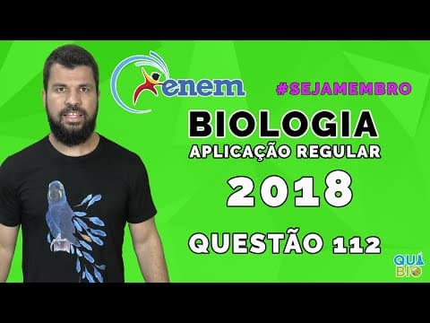 Thumbnail da aula: ENEM 2018 - Aplicação Regular - Questão 112 - Um estudante relatou que o mapeamento do DNA da cevada