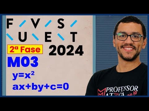 Thumbnail da aula: Questão M04 | FUVEST 2024 | Segunda Fase Matemática | Função Especial