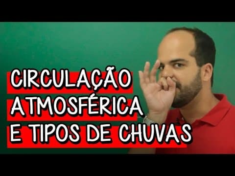 Thumbnail da aula: Circulação Atmosférica e Tipos de Chuvas - Extensivo Geografia | Descomplica