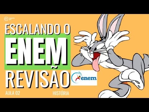 Thumbnail da aula: REVISÃO DE HISTÓRIA | ENEM 2021 | CORREÇÃO DE QUESTÕES | HISTÓRIA