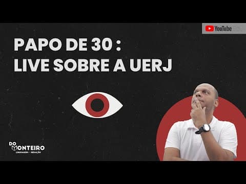 Thumbnail da aula: Papo de 30 #04 | Livro 1984 (Vestibular UERJ)