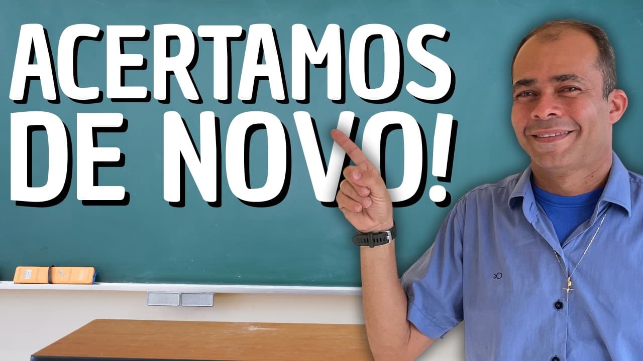 Thumbnail: ENEM 2025! CORREÇÃO DA PROVA ESPANHOL COM O PROFESSOR WALLACY!