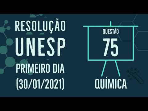 Thumbnail da aula: Unesp 2021 | Primeiro Dia | Questão 75
