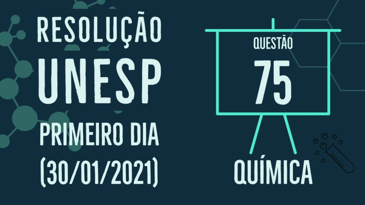 Thumbnail: Unesp 2021 | Primeiro Dia | Questão 75