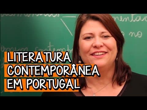 Thumbnail da aula: Literatura Contemporânea em Portugal - Extensivo Português | Descomplica