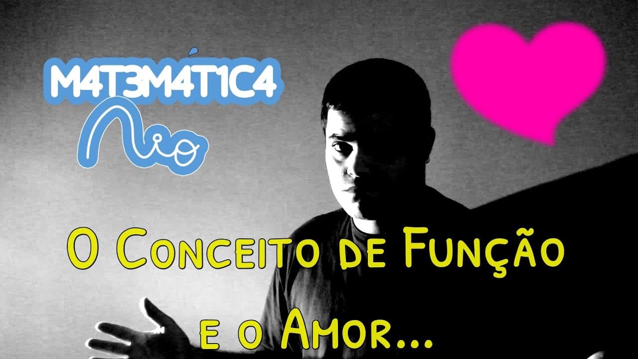 Thumbnail: O Conceito de Função e o Amor (Função Injetora, Sobrejetora e Bijetora) | Matemática Rio
