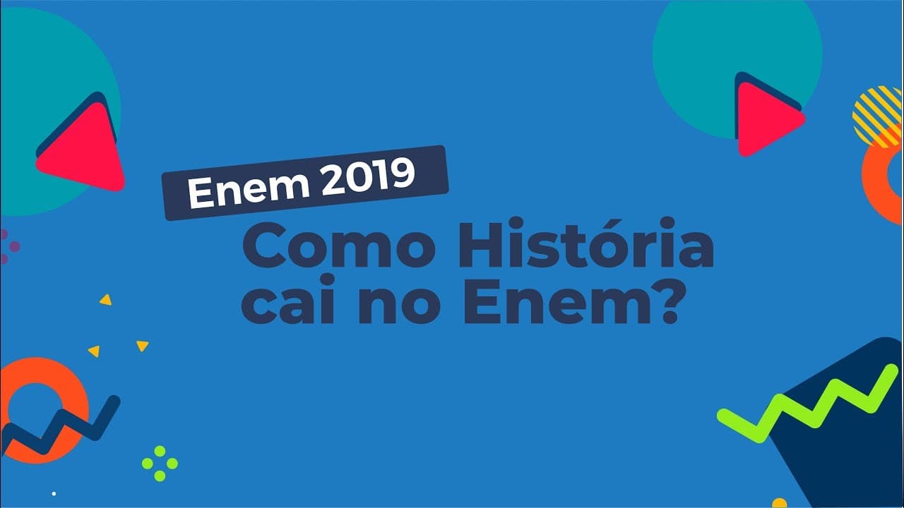 Thumbnail: Como História cai no Enem? - Brasil Escola