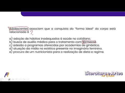 Thumbnail da aula: ENEM DIGITAL 2020 - Teoria Literária | Nos dias atuais, para as crianças e os adolescentes, a...