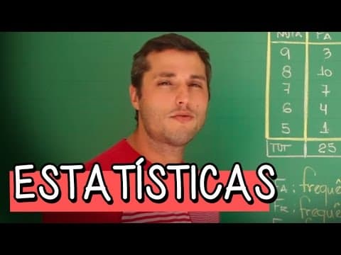 Thumbnail da aula: Noções Básicas de Estatística - Extensivo Matemática | Descomplica