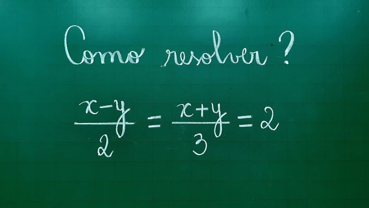 Thumbnail: QUAL É O VALOR DO X E DO Y? ∣ SITEMA DE EQUAÇÕES ∣ Professora Angela Matemática
