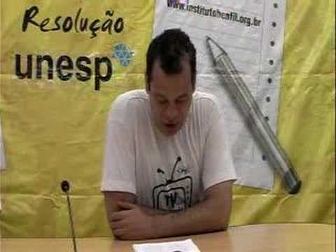 Thumbnail da aula: 25, 26 e 27 UNESP Resolução 2008 Conhecimentos Gerais