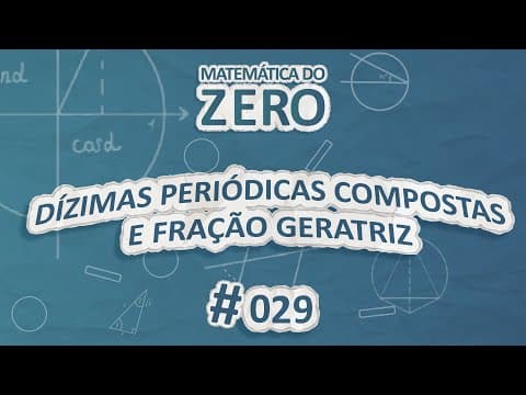 Thumbnail da aula: Matemática do Zero | Dízimas Periódicas Compostas e Fração Geratriz - Brasil Escola