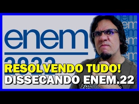 Thumbnail da aula: ENEM 2022 [HUMANAS] | Gabarito comentado