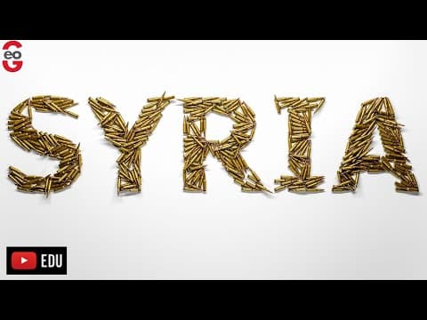 Thumbnail da aula: Entenda TUDO sobre a Guerra da Síria | Geopolítica para Vestibulares|