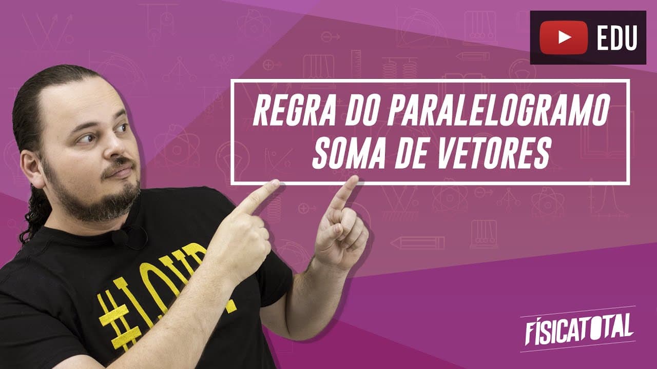 Thumbnail: Regra do paralelogramo | Adição (soma) de vetores | Física em Questões 016