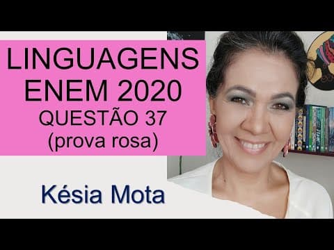 Thumbnail da aula: QUESTÃO 37 do ENEM 2020 (prova rosa)