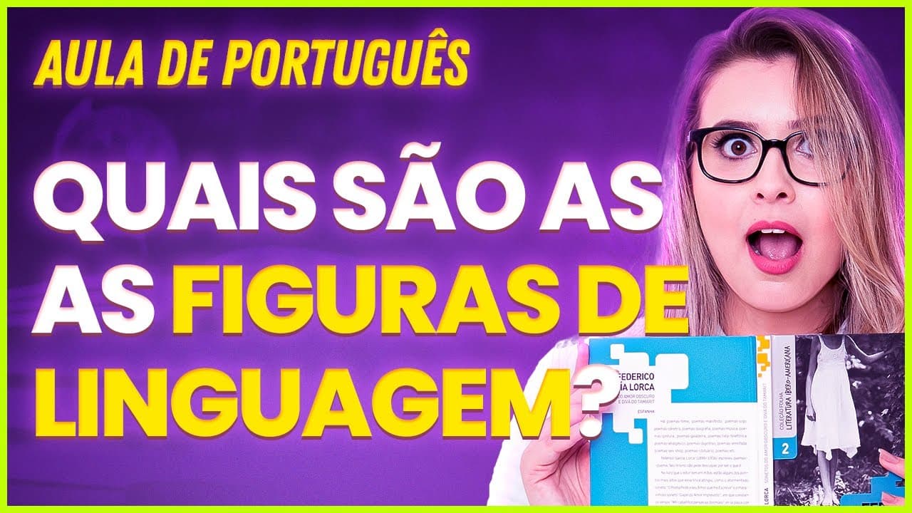 Thumbnail: TIPOS DE FIGURAS DE LINGUAGEM (FIGURAS DE SOM) - Professora Pamba