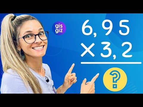 Thumbnail da aula: MULTIPLICAÇÃO DE NÚMEROS RACIONAIS NA FORMA DECIMAL