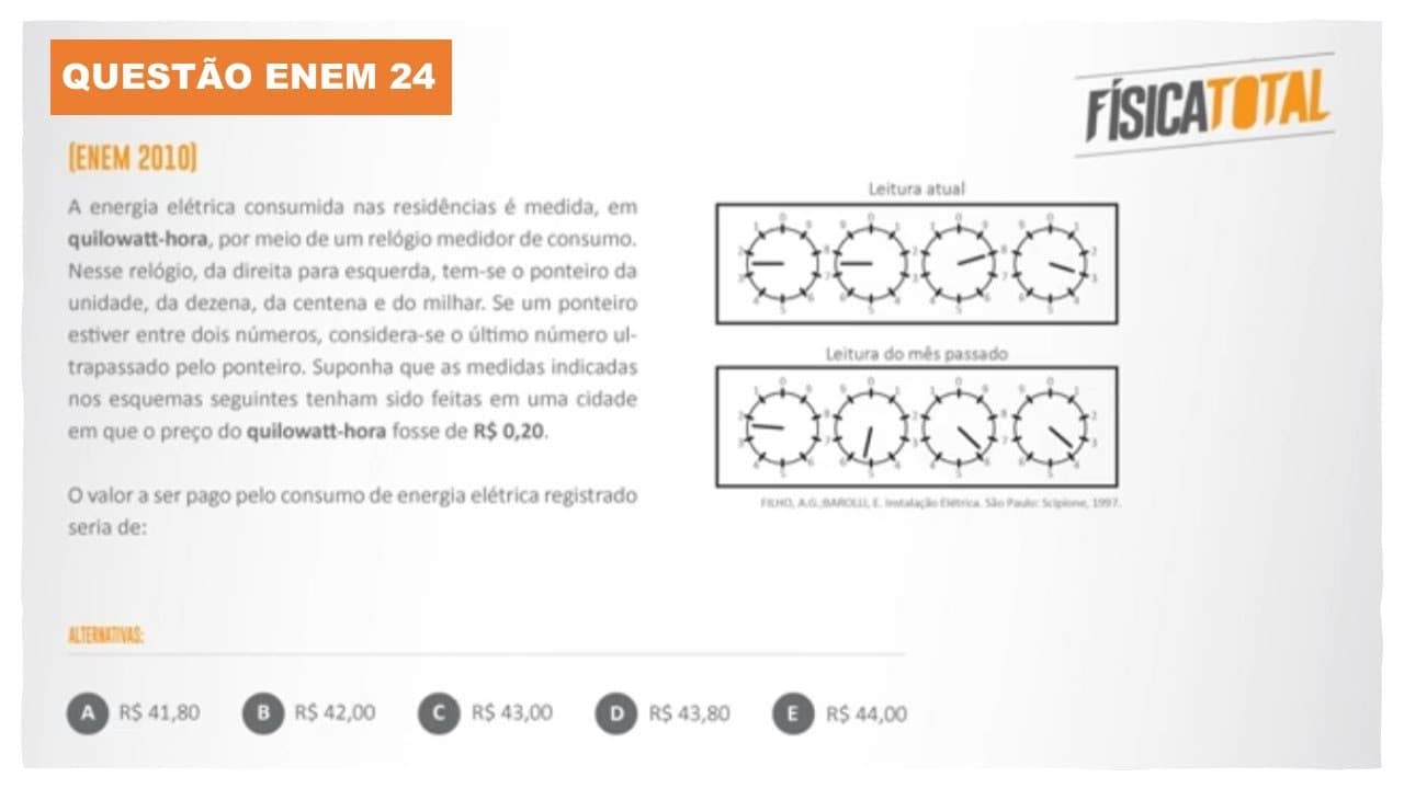 Thumbnail: Lista 03 EXEMPLO 24 Consumo de Energia Elétrica