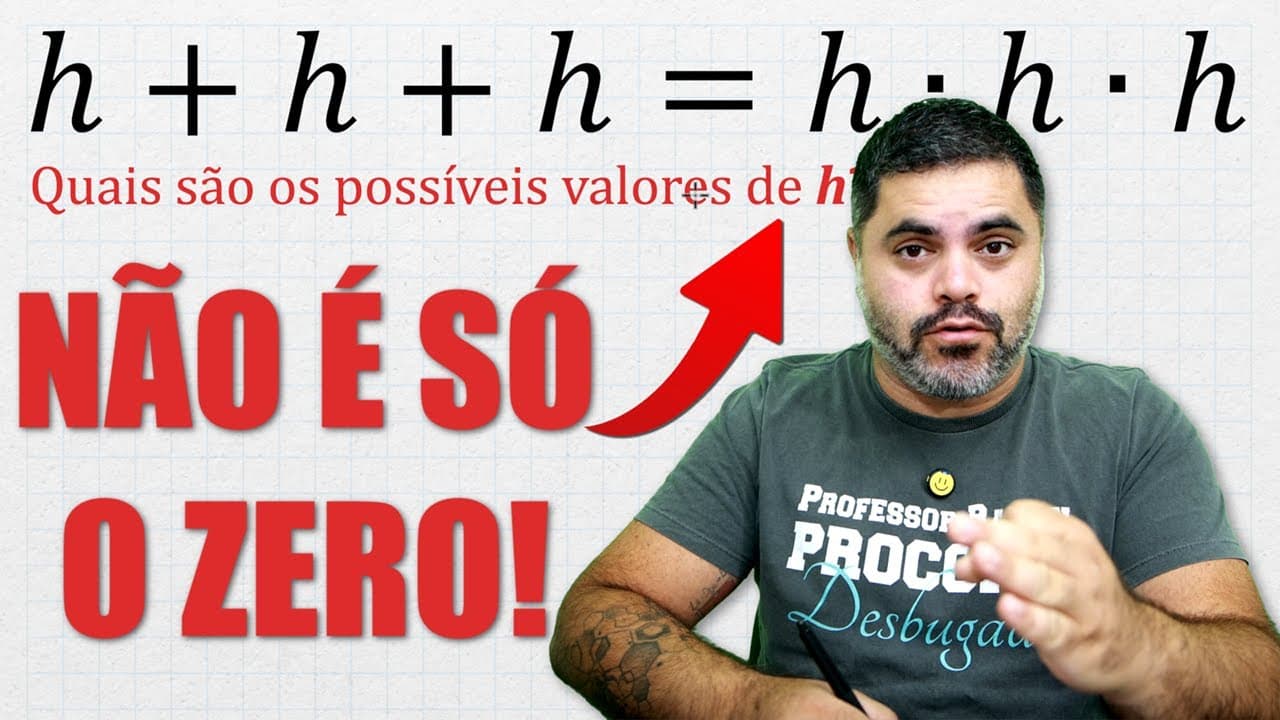 Thumbnail: 🤯 EQUAÇÃO DO TERCEIRO GRAU (Equação Cúbica) DO EXAME ADMISSIONAL STANFORD | Você consegue resolver?