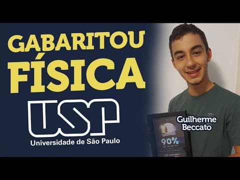 Thumbnail da aula: Como estudar Física com foco na FUVEST em 2023