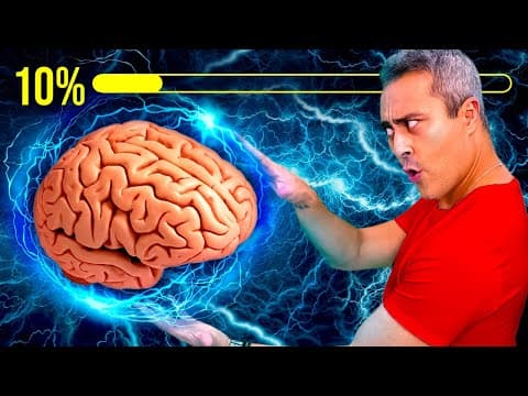 Thumbnail da aula: Você usa só 10% do seu cérebro?