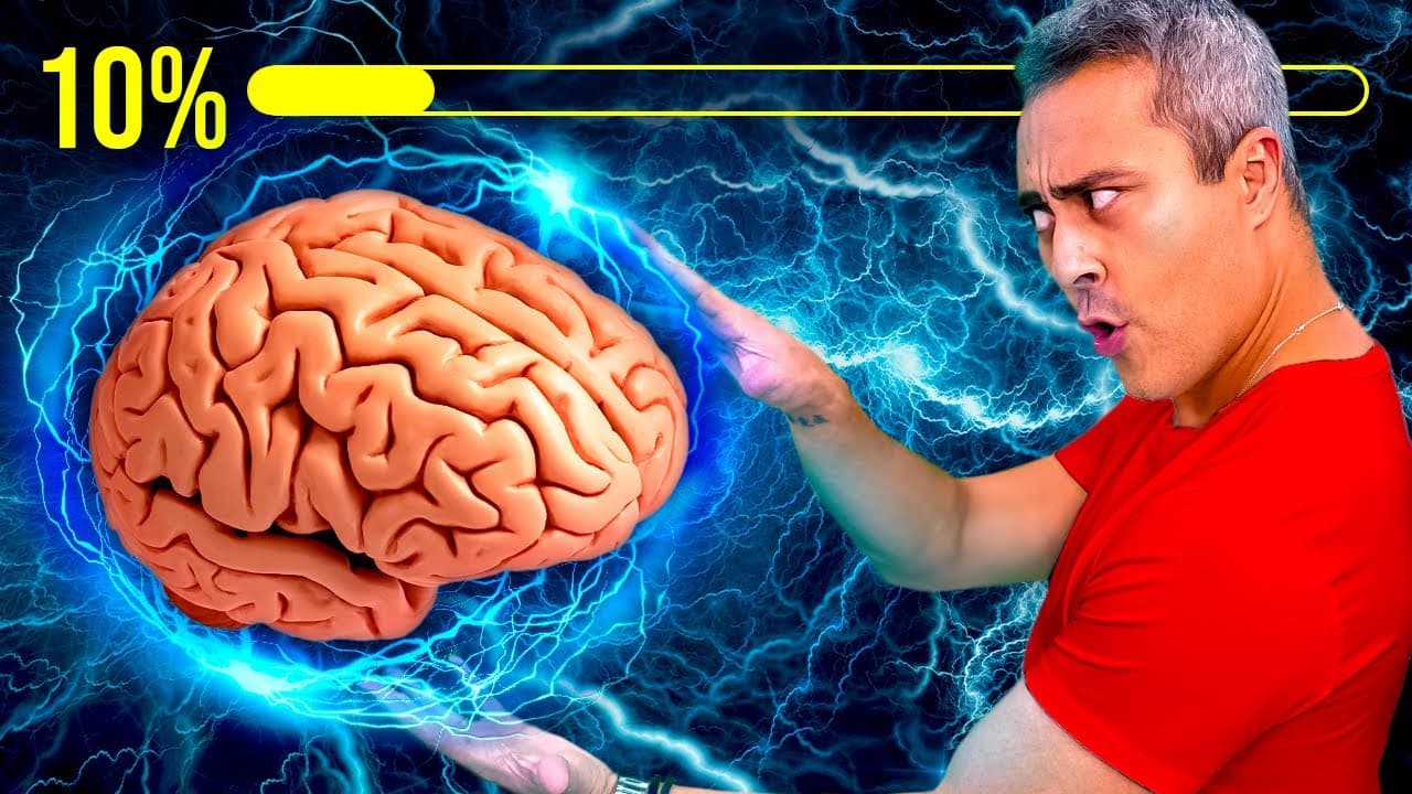 Thumbnail: Você usa só 10% do seu cérebro?