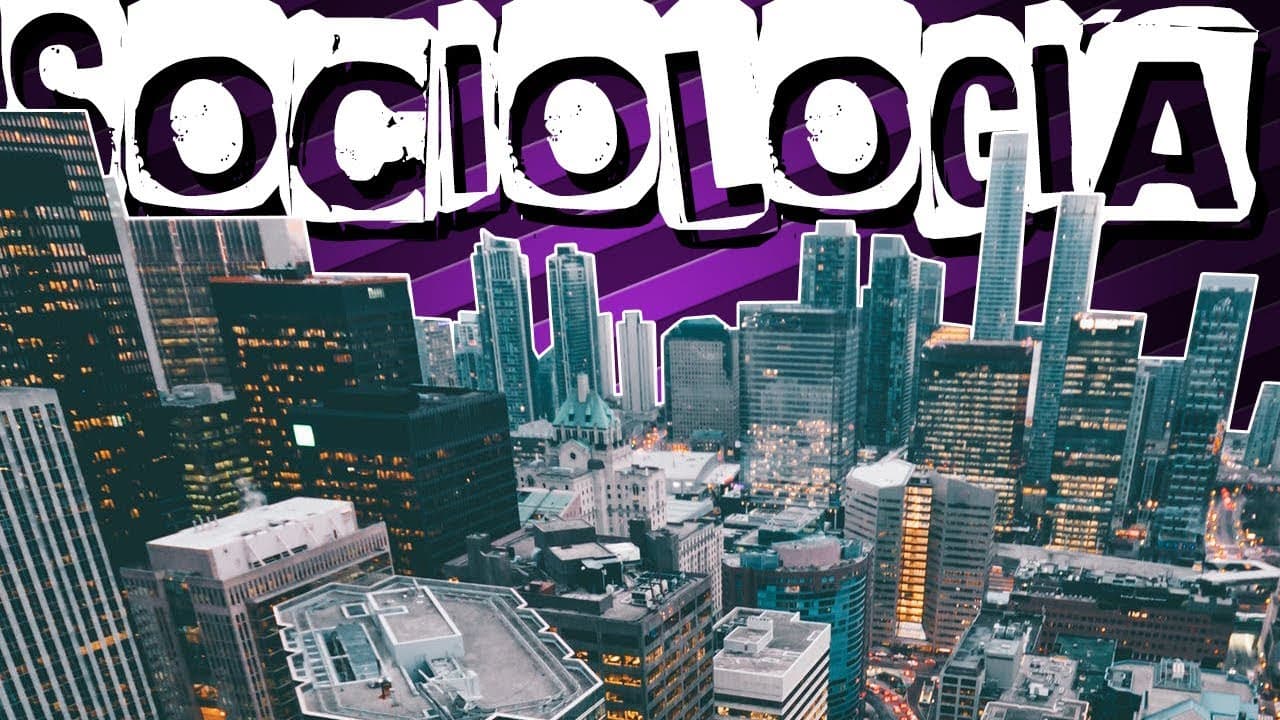 Thumbnail: O QUE É E PARA QUE SERVE A SOCIOLOGIA?