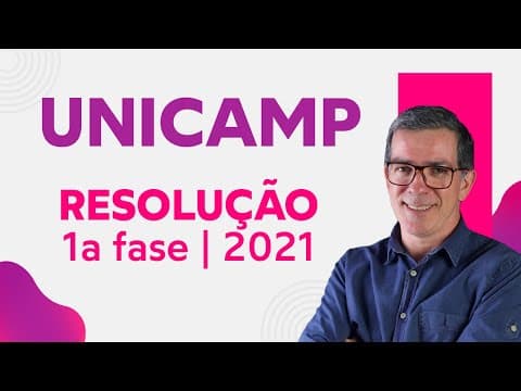 Thumbnail da aula: UNICAMP 2021 - Resolução de Física (07/01)  Professor Pinguim