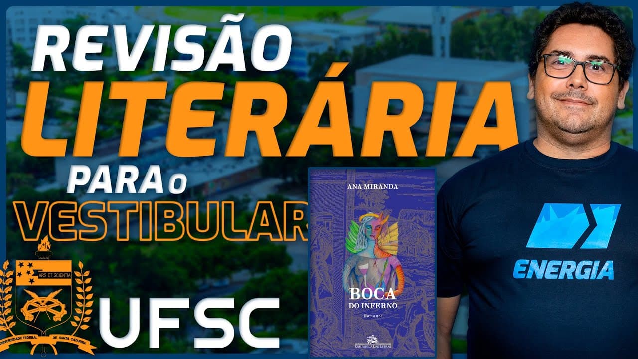 Thumbnail: Revisão Literária UFSC - Boca do Inferno - Ana Miranda - Colégio Energia