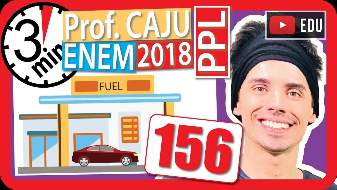 Thumbnail: 🏃ENEM 2018 PPL 👉 RAPIDINHA Questão 156 - Razão e Proporção