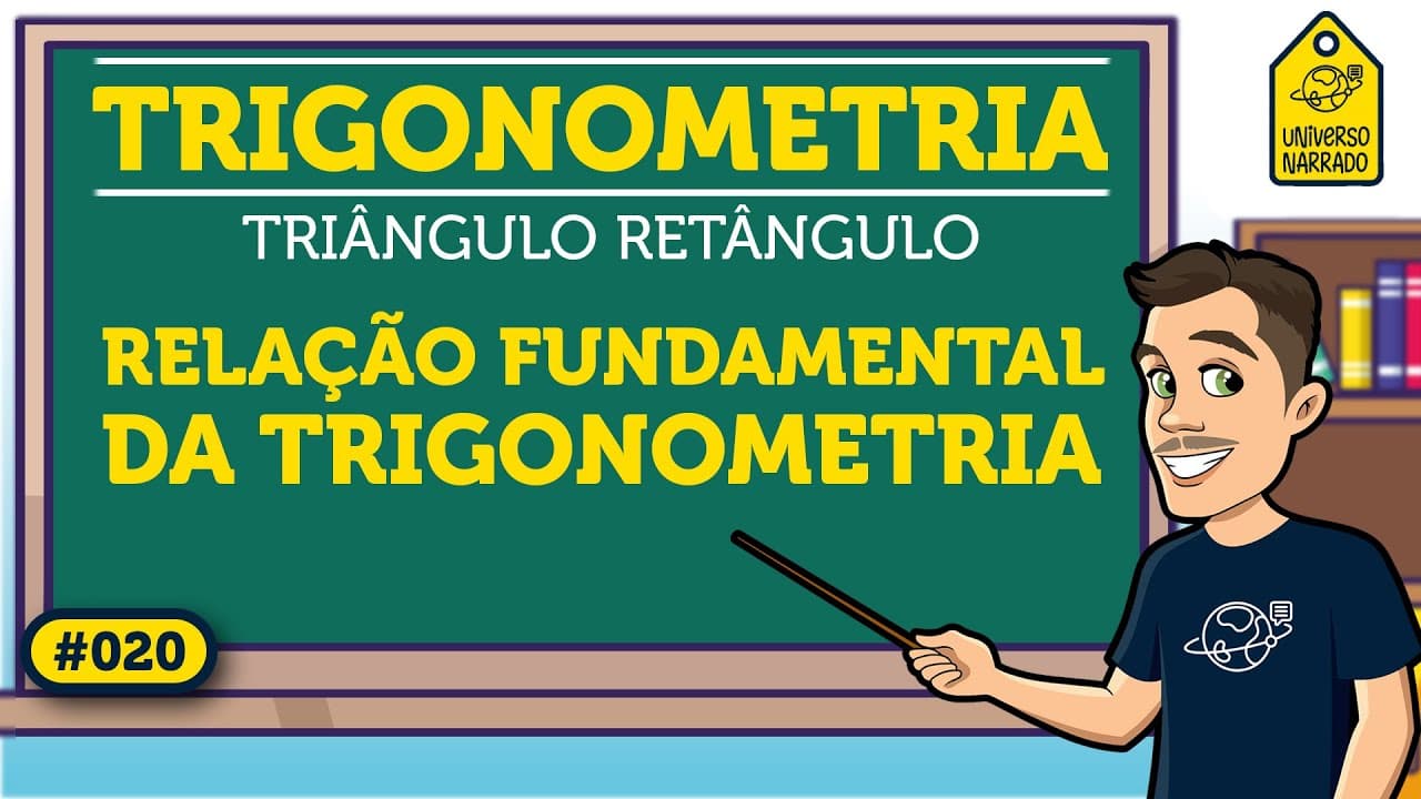 Thumbnail: Relação Fundamental da Trigonometria | Trigonometria