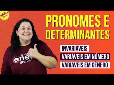 Thumbnail da aula: PRONOMES E DETERMINANTES INDEFINIDOS | Resumo de Espanhol para o Enem