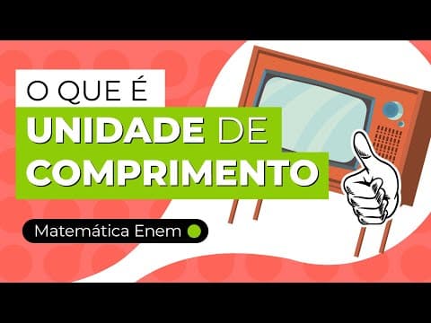 Thumbnail da aula: O QUE É UNIDADE DE COMPRIMENTO | Matemática para o Enem | Lucas Borguezan