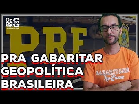 Thumbnail da aula: Geopolítica para a PRF 2021 | Conheça as questões | Cespe |💥