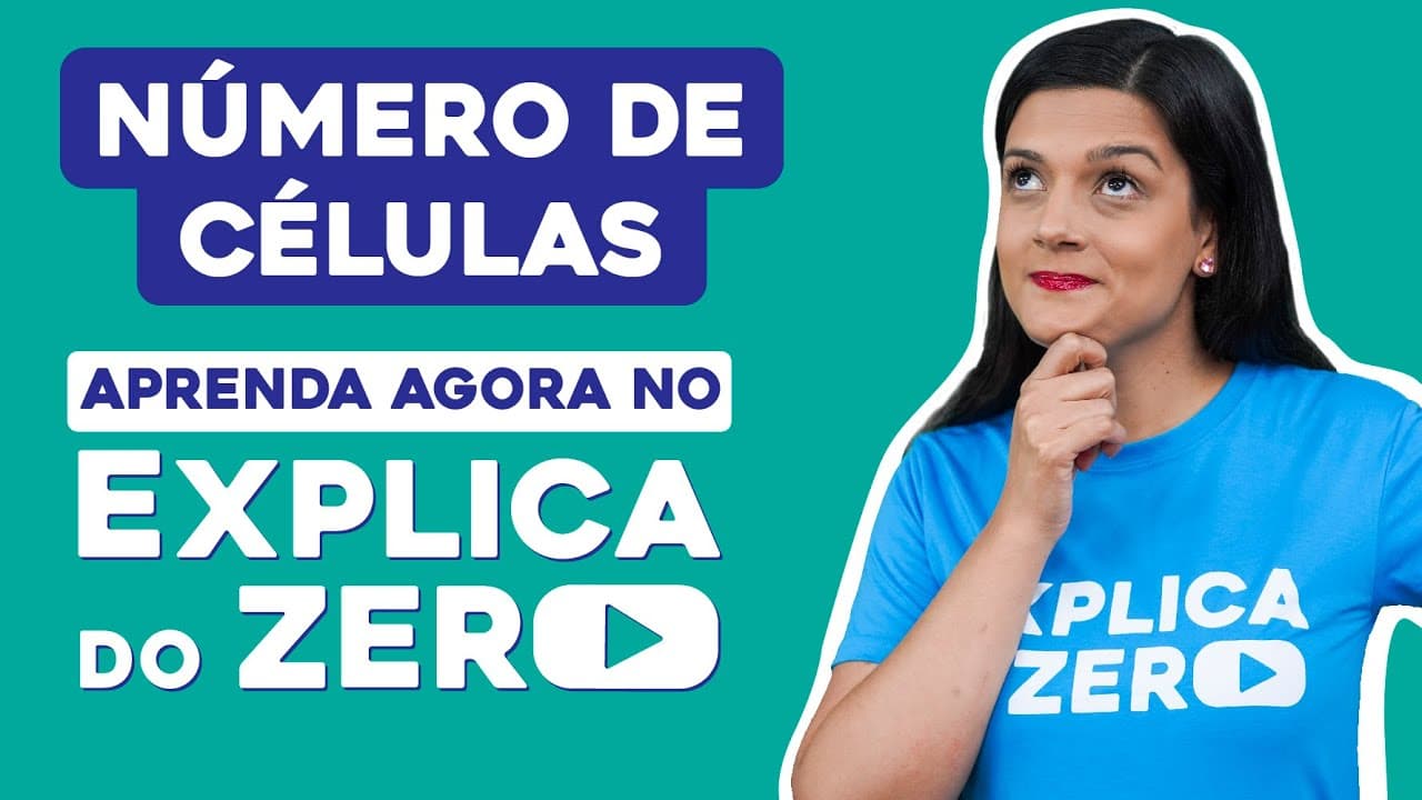 Thumbnail: NÚMERO DE CÉLULAS DO CORPO HUMANO | Biologia | Explica do Zero | Profa. Cláudia de Souza Aguiar