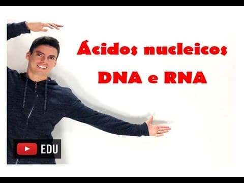 Thumbnail da aula: DNA e RNA - Ácidos nucleicos (5 minutos de Bio com professor Gustavo Schmidt)