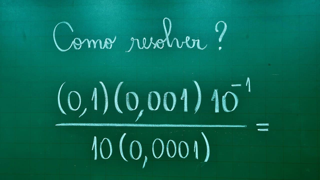 Thumbnail: POTÊNCIA DE BASE 10 ∣ EXPRESSÃO NUMÉRICA ∣ Professora Angela Matemática