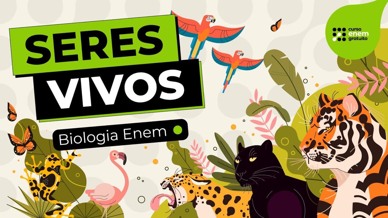 Thumbnail: CARACTERÍSTICAS BÁSICAS DOS SERES VIVOS | Resumo de Biologia para o Enem