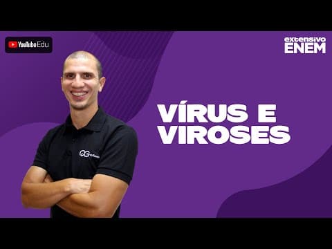 Thumbnail da aula: Biologia - Vírus e Viroses (Prof. Rafael Cafezeiro)